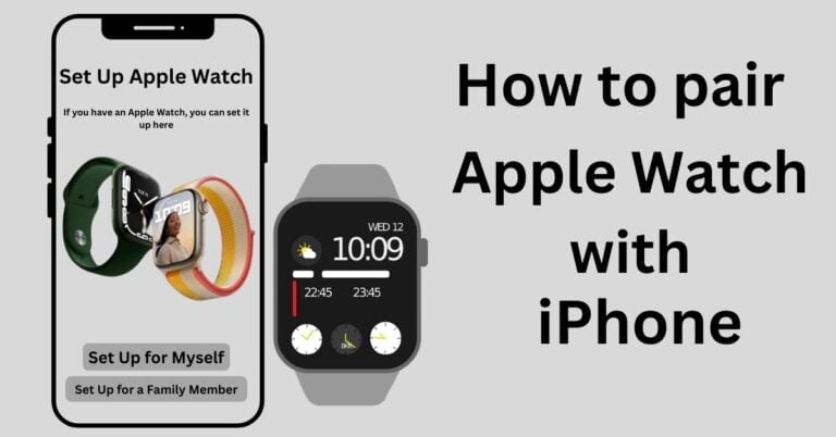 How to pair Apple Watch with iPhone