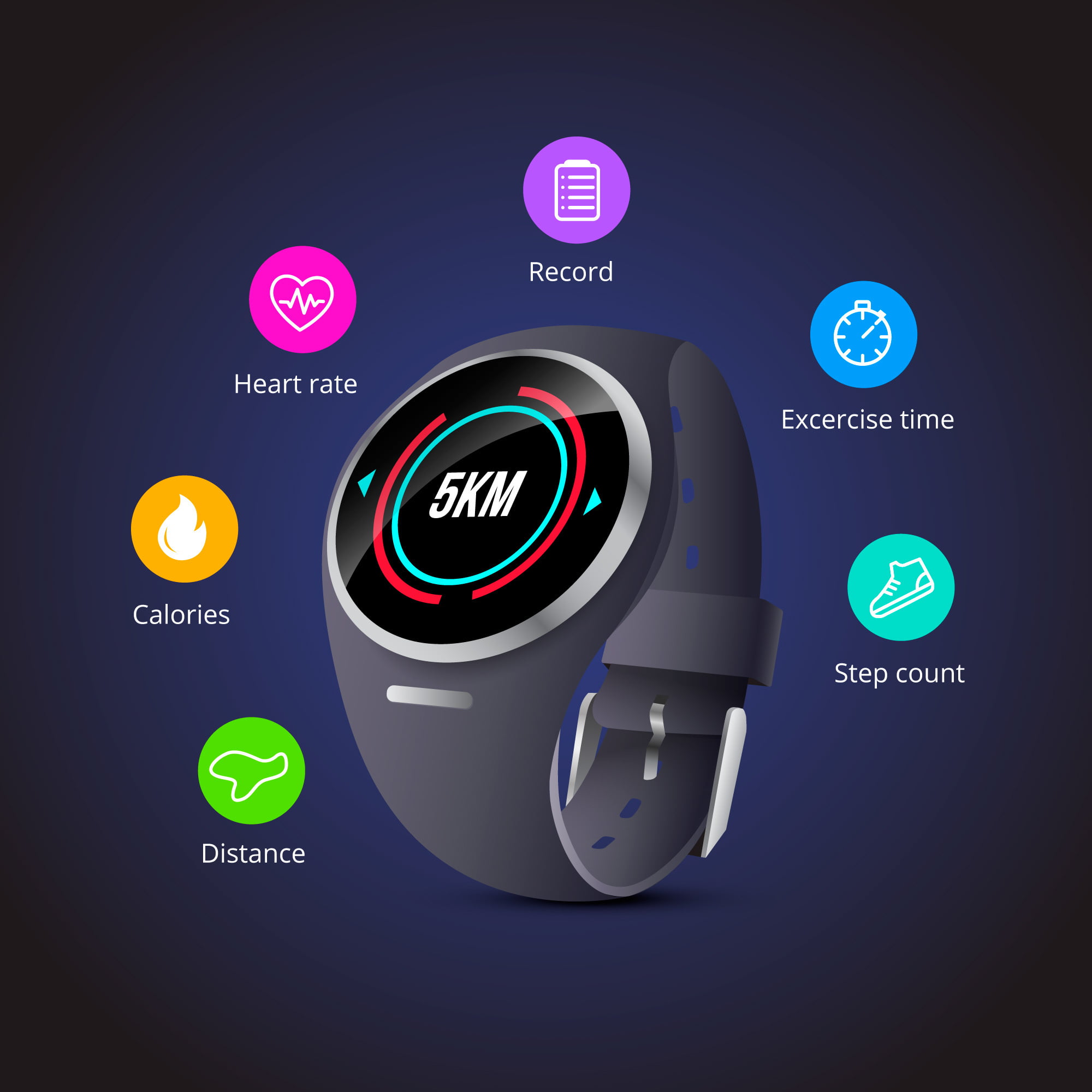 T92 Smartwatch Health Monitoring