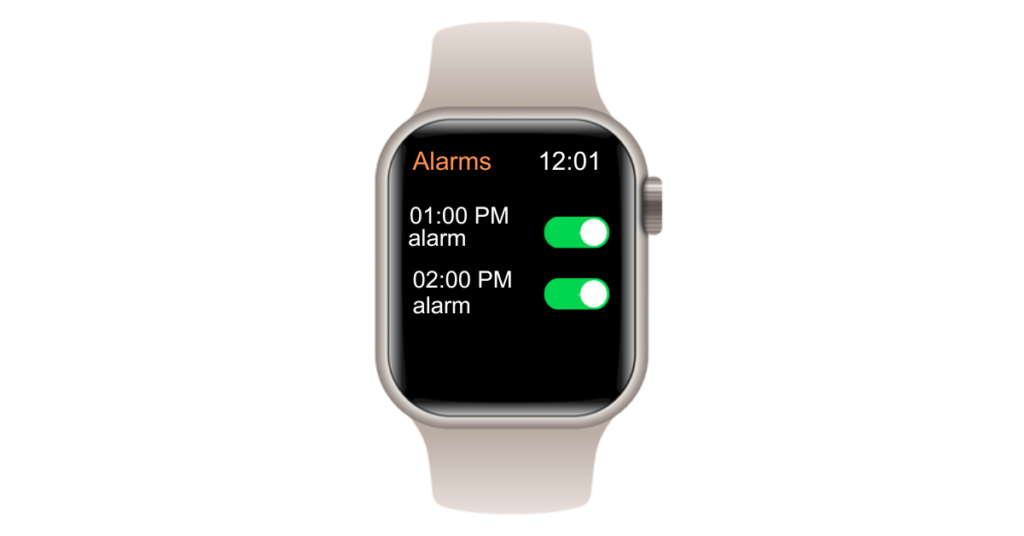How To Set Alarm on Apple Watch