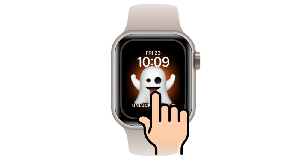 how to change Apple Watch wallpaper background color
