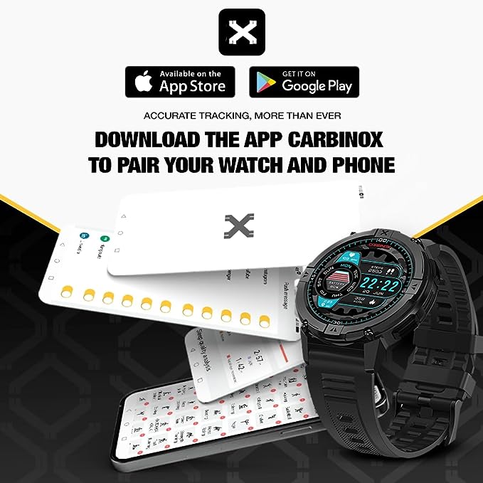Carbinox Smart Watch App