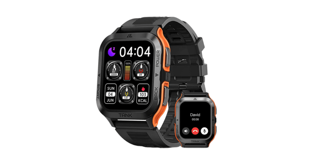 Modoex M8 Bluetooth Smartwatch Design and Display