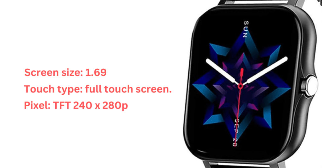 Y13 Smartwatch Display