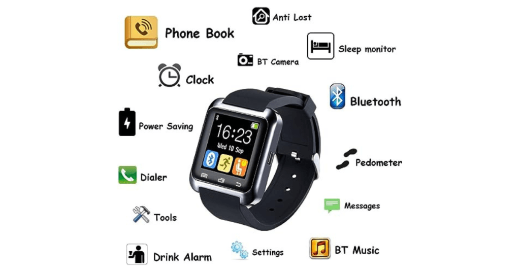 U80 Smartwatch Features and Functionality